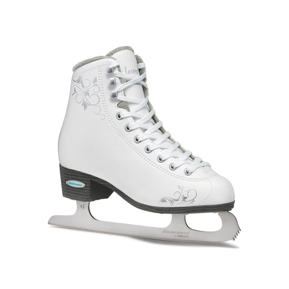 ROLLERBLADE Women's Bladerunner Aurora White/Silver Ice Skates, Size: 6