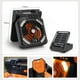thumbnail image 4 of Ventilador de camping con energía solar y linterna LED: ¡5200 mAh de energía recargable!, 4 of 11