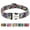 Floral, variant on Pet Artist Floral Personalized Nylon Dog Collars for Small Large Dogs Name ID Tag Engraved