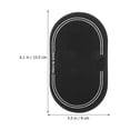 thumbnail image 2 of LITINKIMI 2Pcs Black Drum Head Protective Sticker Pad Durable Lightweight Easy to Install Drum Accessory for Protection, 2 of 7