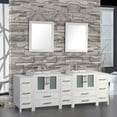 thumbnail image 3 of MTD Vanities Argentina 108'' Double Sink Bathroom Vanity Set with Mirror, 3 of 3