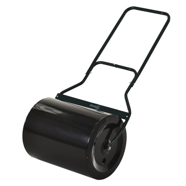 Outsunny 132 lbs Combination Push/Tow Lawn Roller Filled with Sand or