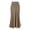 Coffee, variant on Joernso Women Elegant Faux Silk Satin Skirt High Waist Fishtail Skirt A-Line Solid Color Glossy Office Lady Skirt Workwear