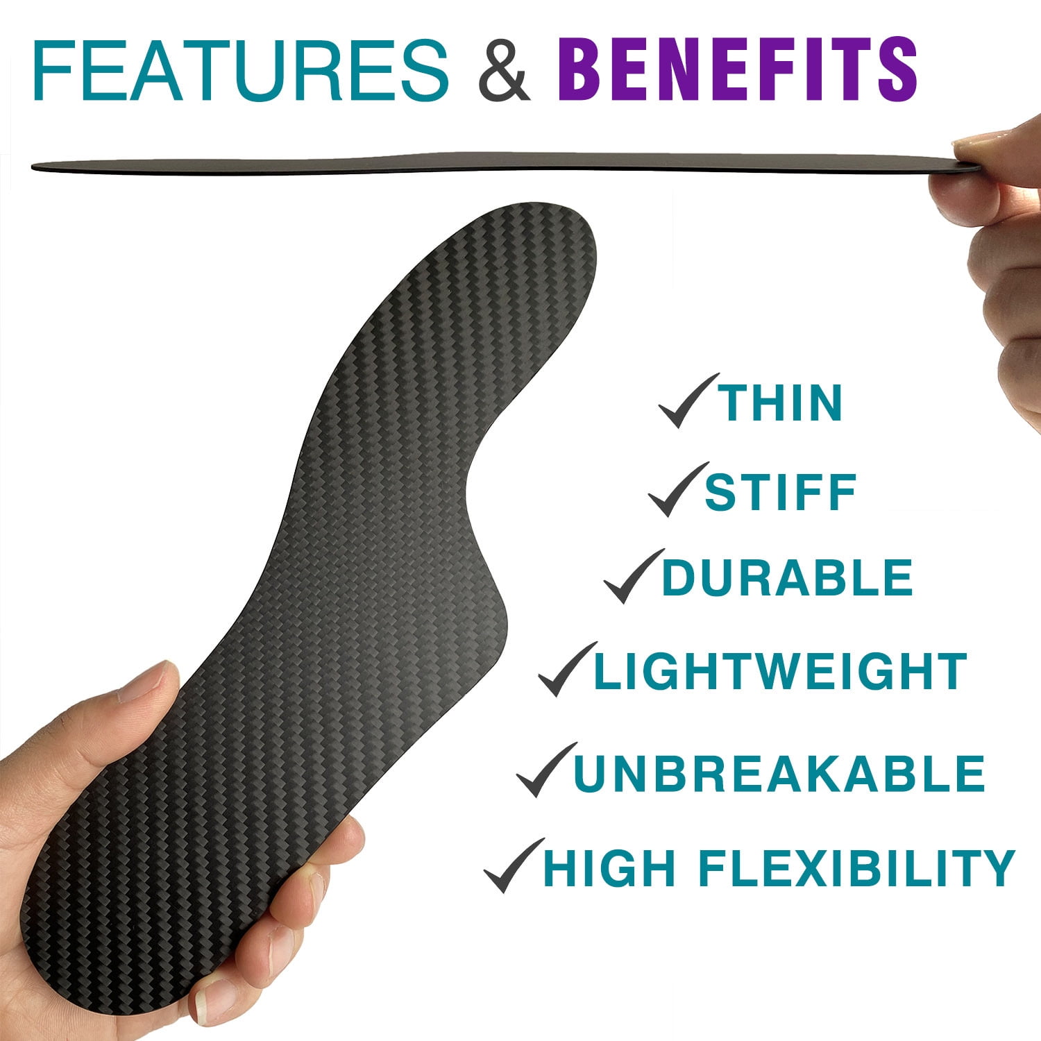 Buy Morton's Extension Orthotic,Carbon Fiber Insole,Rigid Foot Support