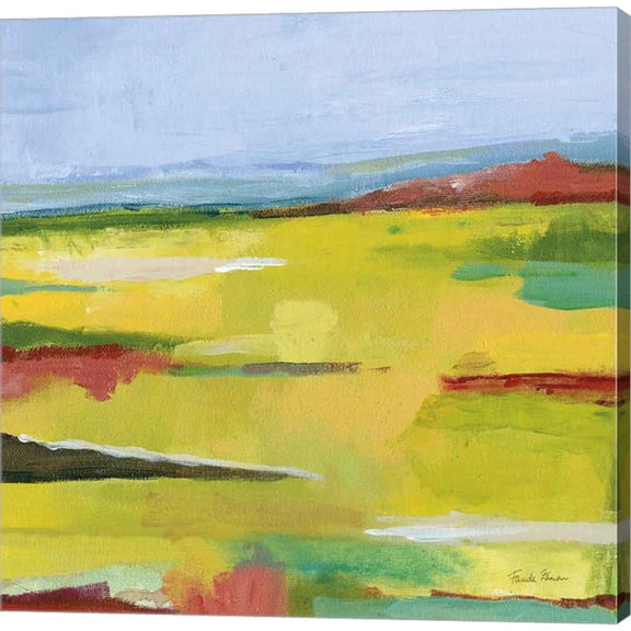 Great Art Now Landscape Abstract by Farida Zaman, Canvas Wall Art, 24W x 24H