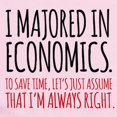 thumbnail image 2 of CafePress - Majored In Economics Body Suit - Baby Light Bodysuit, Size Newborn - 24 Months, 2 of 4