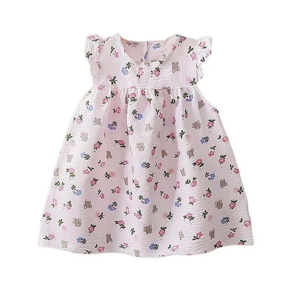 Girl Dress Cute Dress for Girls Toddler Birthday Dress Fancy Dress Newborn Clothes 6-12 Months Girls Fashion