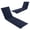Navy, variant on Costway 2 PCS Outdoor Chaise Lounge Cushion with Hook & Loop Fastener Fixing Straps Patio Blue