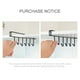 thumbnail image 2 of Gancho de 6 brazos para gabinete en hierro negro, ideal para organizar tazas, llaves y más en cocina o baño. Resistente y fácil de instalar., 2 of 6