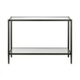 thumbnail image 3 of Evelyn&Zoe Modern Mirrored Console Table with Glass Top, 3 of 8