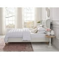 thumbnail image 4 of Aubriana Linen Platform Bed Queen Size, Cream White, 4 of 12
