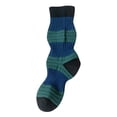 thumbnail image 1 of Bas à Moins de 5 $ Multicolores pour Femmes, Automne et Hiver, Chaussettes Mi-Mollet avec Plis et Contraste de Couleurs, Mode Décontractée, Chaussettes à Poil, 1 of 2