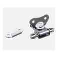 thumbnail image 5 of 304 Stainless Steel Draw Latch Butterfly with Keeper and Spring Twist Lock for Case, Assembling Box, 5 of 5