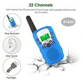 thumbnail image 3 of Barn Walkie Talkies 3-pack, 2-vägs radioleksaker för pojkar och flickor, 3 of 3