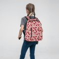 thumbnail image 5 of Naloa Rose Flowers Print Lightweight DayBackpack Suitable for school, work, shopping, travel, etc., 5 of 5