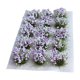 thumbnail image 4 of Racimo de flores en miniatura para hacer uno mismo, modelo artificial, césped, decoración multicolor, vegetación Púrpura claro, 4 of 9