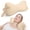 Yellow, variant on RoamReady Dog Bone Neck Pillow, Fixed Rope Loops Chiropractic Support, Travel Driving Lumbar Comfort, Adult Pink