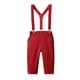 thumbnail image 5 of Conjunto de manga larga con cuello vuelto para recién nacidos, ropa de invierno para niños, conjunto de pantalones con tirantes de manga larga, conjunto navideño para niños, 5 of 5