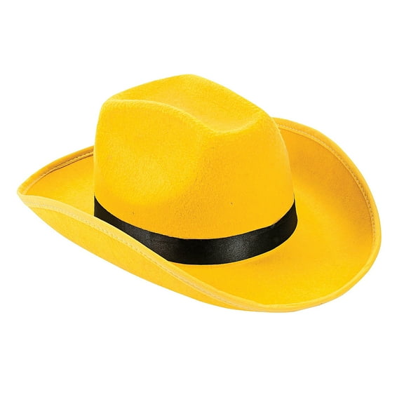 Yellow Cowboy Hat - Apparel Accessories - 1 Piece