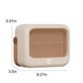 thumbnail image 2 of RKSTN space heater Heater Fan , Circulation Heating Fan, Overheat Protection Small Floor For Home Household Dark Desktop Hot Fan Small Heater Heater Small Sun, 2 of 7