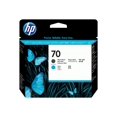 thumbnail image 1 of HP 70 - Cyan, Noir Mat - Tête d'Impression - pour DesignJet HD Pro MFP, T120, Z2100, Z3100, Z3100ps, Z3200, Z3200ps, Z5200, Z5400, 1 of 2