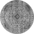 thumbnail image 1 of Ahgly Company Indoor Round Persian Gray Traditional Area Rugs, 7' Round, 1 of 1