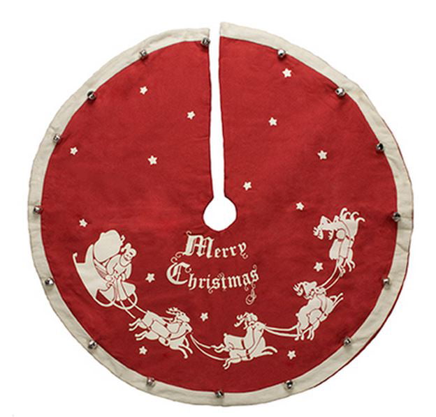 The Country House Collection 36 Inch Vintage Santa Tree Skirt