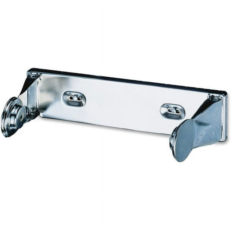 Perforated Roll Towel Dispenser for 11 inch Roll, 13.25 x 4.63 x 2.88, Chrome