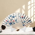 thumbnail image 2 of Unique Bargains 1 Pc Fan Display Stand Sturdy Detachable Opening & Closing White, 2 of 5