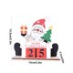 thumbnail image 3 of onlyliua Ofertas Adornos Navideños Calendario de Madera Adornos Regalos Navideños Muñeco de Nieve Mini Escritorio Mesa de Escritorio, 3 of 6