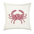 thumbnail image 4 of Greendale Home Fashions 20" x 20" Pink Seahorse Cotton Canvas Decorative Pillow, 4 of 22