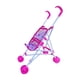 thumbnail image 2 of Carrito de empuje de juguete para muñecas, cochecito de simulación plegable de desarrollo, juguete para niños para fiestas preescolares al aire libre, 2 of 9