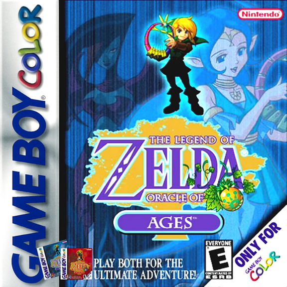 GBC Vdieo Game Cartridges The Legend of Zelda: Oracle of Ages (GBC), US Version
