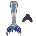 thumbnail image 1 of Mermaid Tails For Swimming For Kids And Adults With Monofin,, 1 of 3