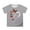 C235 Grey, variant on Gbsyewxs Girls Shirts Crew Neck Short Sleeve Butterfly Print Breathable Summer T Shirts For Kids Black Size 3-4 Years