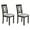 Espresso, variant on Harper & Bright Designs Dining Chairs Set of 2, Upholstered Chairs with Solid Wood Legs, Kitchen Chairs for Dining Room and Living Room, Brown