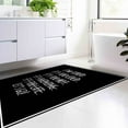 thumbnail image 2 of Let's Go Rugs, Success Rugs, Modern Rugs, Thin Rug, Positive Quote Rugs, Workplace Rug, Easy To Clean Rug, 3D Printeds Rugs, Black Rug, 2'x3' - 60x90 cm, 2 of 7