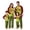 Lime Green/Burgundy Plaid, variant on Onlypjs Family Christmas Pajamas Matching Sets, Merry Christmas Raglan Tops with Plaid Pants, Holiday Lounge Sets for Couples, Women and Men