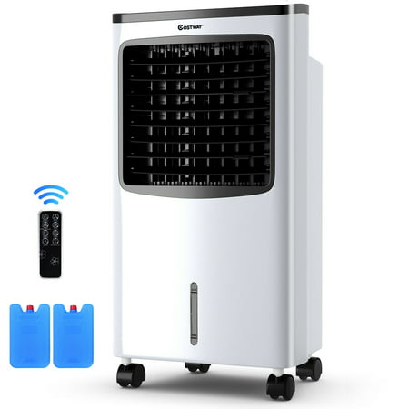 Costway Portable Air Conditioner Cooler Fan Filter Humidify Anion W/ Remote Control