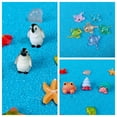 thumbnail image 5 of 100 Pcs Ocean Mini Resin Animals Figures, Tiny Plastic Sea Creatures Figurines to Hide Miniature Fairy Garden Decorations, 5 of 6
