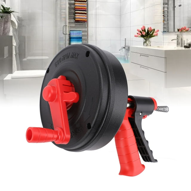 Drain Snake Steel Spring Flex Clog Remover for Toilet Kitchen