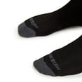 thumbnail image 6 of Fruit of the Loom Men's Dual Defense Crew Socks, Black, Size 12-15 (6-pack), 6 of 15