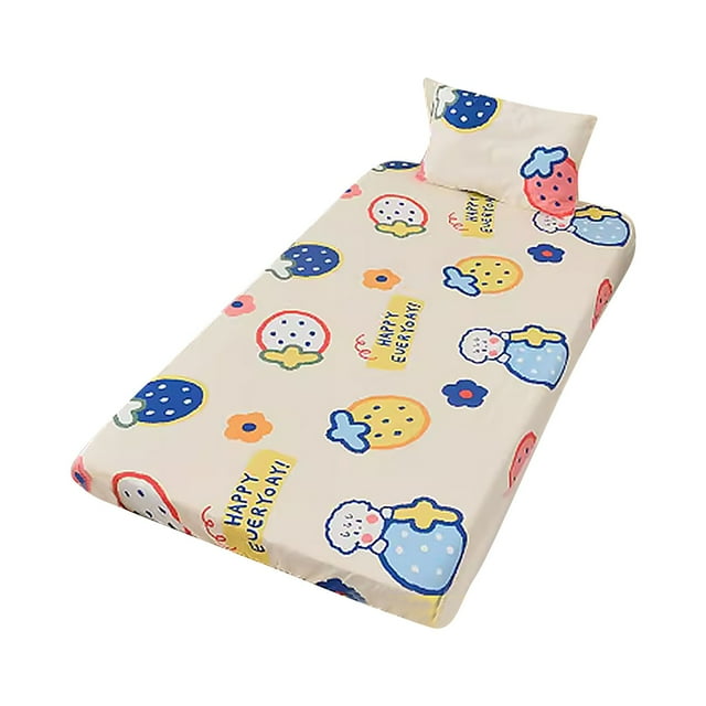 Yhmxh Sábana para cuna de bebé, funda de colchón para recién nacido, funda de cama, sábana
