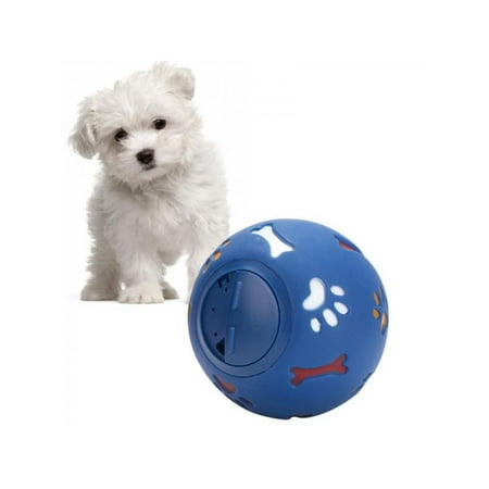 Toy Ball Feeder Lavaport Pet Leak Food Ball Dog Cat Treat Feeder Toy Puppy Training Food Dispenser ()