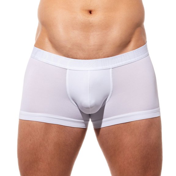 Men's Gregg Homme 190405 Yoga Breathable Trunk (White M)