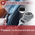thumbnail image 2 of 1 Conector de Luz de Señal de Giro para Kia Forte 2019 2020 2021 No.92164M7000 3 Pines, 2 of 7