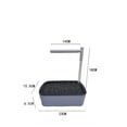 thumbnail image 2 of Parrot Automatic Circulation Bath Tub, External Small Bird Washing Basin, Pet Cage Hygiene Accessory, Feather Cleaning Water Fountain, Avian Shower Basin, 2 of 4