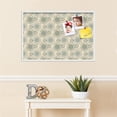 thumbnail image 3 of PinPix 36x24 Custom Cork Bulletin Board Bohemian Elephants Beige Poster Board Has a Fabric Style Canvas Finish, Framed in Bohemian Elephants Beige, by ArtToFrames (PinPix-1577), 3 of 5