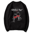 thumbnail image 4 of WCJM Valentine's Day Sweatshirt for Women Cute Valentine Sweatshirt Comfortable Pullover Gifts for Girlfriend Cute Love Heart Graphic Hoodie Long Distance Valentine's Gifts, 4 of 4