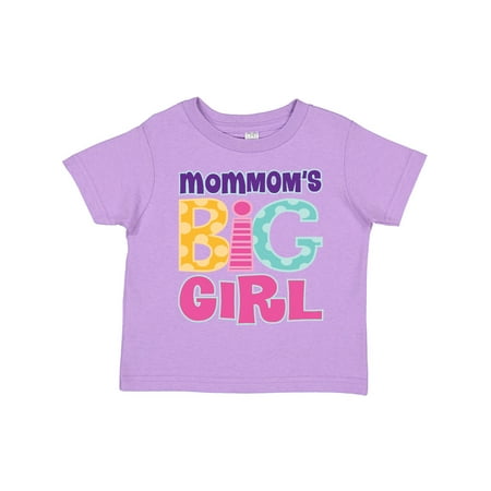 

Inktastic MomMom s Big Girl Gift Toddler Toddler Girl T-Shirt
